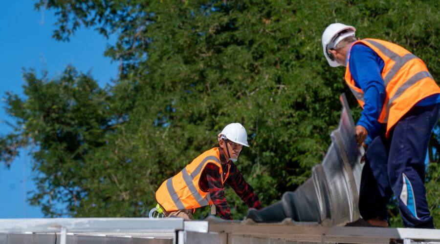 Professional metal roof installation in Pattison, TX